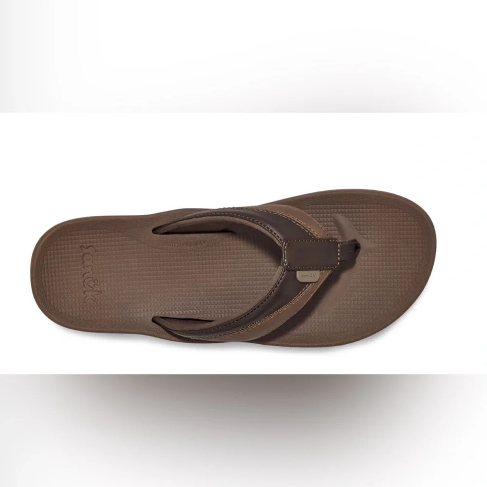 MENS SANUK COSMIC SEAS H2O BROWN SANDAL SIZE 12 New with tags… - Picture 6 of 12